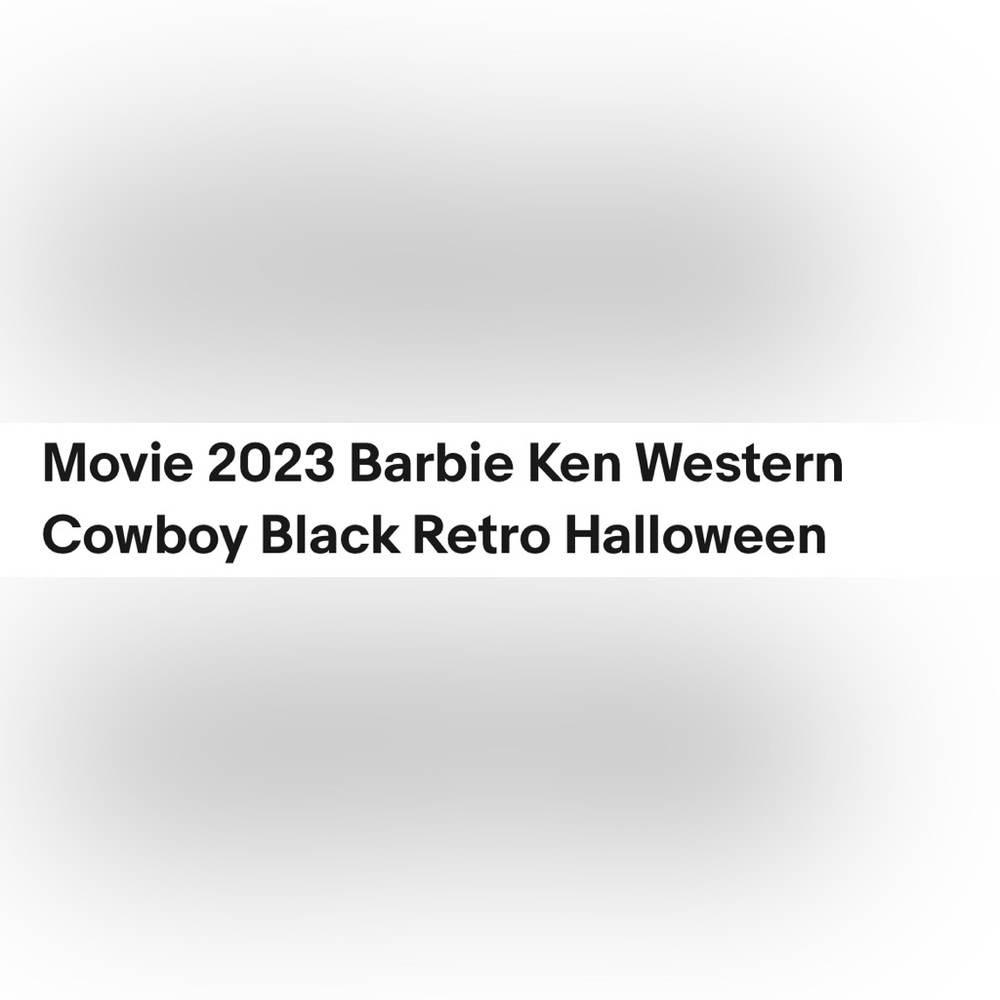 New  L 42-44 Men’s Barbie Ken Halloween Costume Set With Makeup Kit & Hat . - Picture 12 of 15